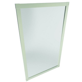 18in x 32in d Mirror in Satin Nickel