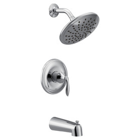 Eva M-CORE 2-Series Tub and Shower Trim with Rainshower