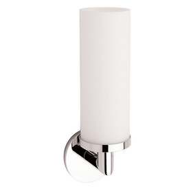 3.5in Wide Rosette Reversible Wall Sconce in Polished Chrome