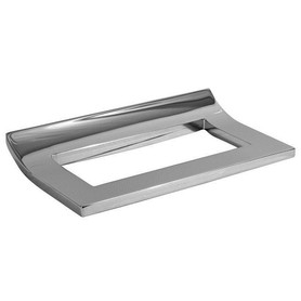 Double Post Towel Ring in Polished Chrome