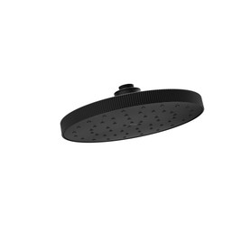 Cambium Matte black one-function 10" diameter spray head eco-performance rainshower