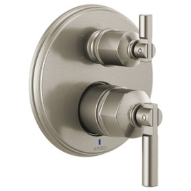 Brizo Invari(R): Pressure Balance Valve With Integrated 6-Function Diverter Trim - Less Handles