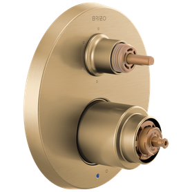 Brizo Odin(R): Pressure Balance Valve with Integrated 6-Function Diverter Trim - Less Handles