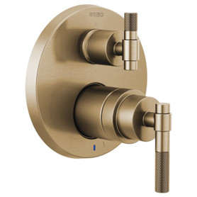 Brizo Litze(R): Pressure Balance Valve with Integrated 6-Function Diverter Trim - Less Handles