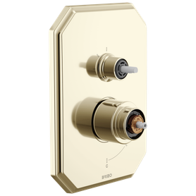 Brizo Beauclere(R): Pressure Balance Valve with Integrated 3-Function Diverter Trim - Less Handles