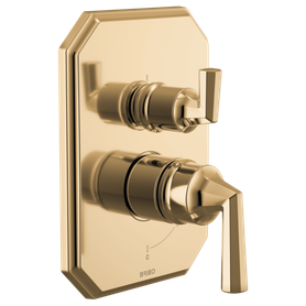 Brizo Beauclere(R): Pressure Balance Valve with Integrated 3-Function Diverter Trim - Less Handles