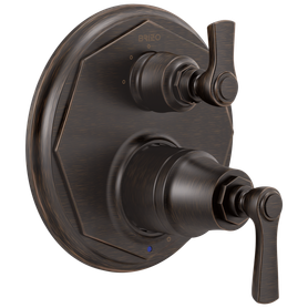 Brizo Rook(R): Pressure Balance Valve with Integrated 3-Function Diverter Trim