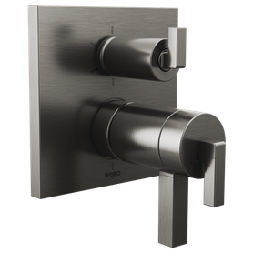 Brizo Frank Lloyd Wright(R): TempAssure(R) Thermostatic Valve with 6-Function Integrated Diverter Trim - Less Handles