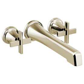 Brizo Levoir(TM): Two-Handle Wall Mount Tub Filler - Less Handles