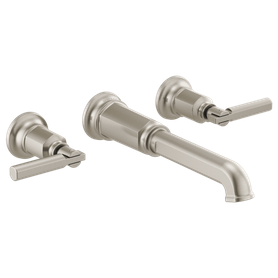 Brizo Invari(R): Two-Handle Wall Mount Tub Filler - Less Handles