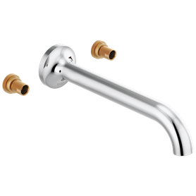Brizo Odin(R): Two-Handle Wall Mount Tub Filler - Less Handles