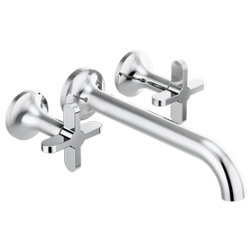 Brizo Odin(R): Two-Handle Wall Mount Tub Filler - Less Handles