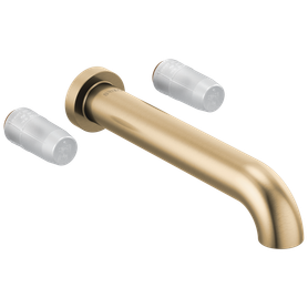 Brizo Litze(R): Two-Handle Wall Mount Tub Filler - Less Handles