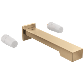 Brizo Frank Lloyd Wright(R): Two-Handle Wall Mount Tub Filler - Less Handles