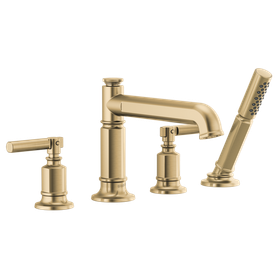 Brizo Invari(R): Roman Tub Faucet With Handshower - Less Handles