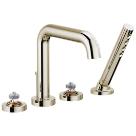 Brizo Litze(R): Roman Tub with Handshower - Less Handles