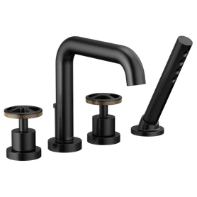 Brizo Litze(R): Roman Tub with Handshower - Less Handles