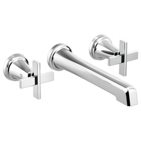 Brizo Levoir(TM): Two-Handle Wall Mount Lavatory Faucet - Less Handles 1.2 GPM