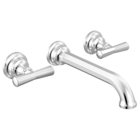 Brizo Beauclere(R): Two-Handle Wall Mount Lavatory Faucet - Less Handles 1.2 GPM