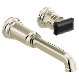 Brizo Invari(R): Two-Hole, Single-Handle Wall Mount Lavatory Faucet - Less Handle 1.2 GPM