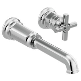 Brizo Invari(R): Two-Hole, Single-Handle Wall Mount Lavatory Faucet - Less Handle 1.5 GPM
