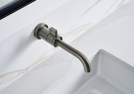 Brizo Litze(R): Single-Handle Wall Mount Lavatory Faucet 1.5 GPM