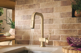 Brizo Frank Lloyd Wright(R): Pull-Down Kitchen Faucet Lever Handle Kit