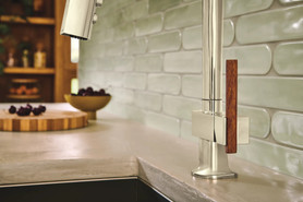 Brizo Frank Lloyd Wright(R): Pull-Down Kitchen Faucet Offset Wood Lever Handle Kit