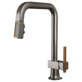 Brizo Frank Lloyd Wright(R): Pull-Down Kitchen Faucet Offset Wood Lever Handle Kit