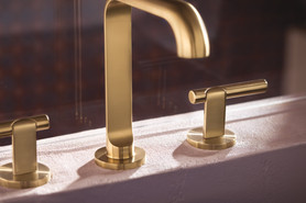 Brizo Roccesco(TM): Widespread Lavatory Lever Handle Kit