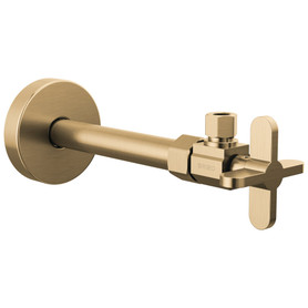 Brizo Odin(R): Angled Supply Stop Valve with Cross Handle