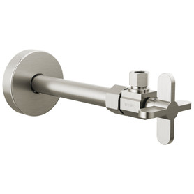 Brizo Odin(R): Angled Supply Stop Valve with Cross Handle