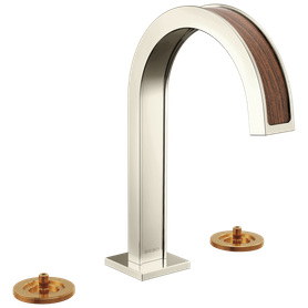 Brizo Frank Lloyd Wright(R): Widespread Lavatory Faucet with Arc Spout - Less Handles