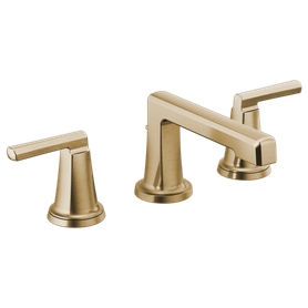 Brizo Levoir(TM): Widespread Lavatory Faucet with Low Spout - Less Handles 1.2 GPM