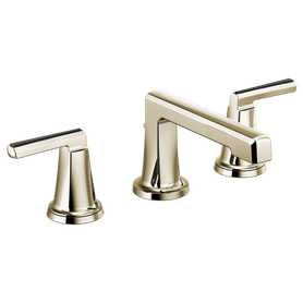 Brizo Levoir(TM): Widespread Lavatory Faucet with Low Spout - Less Handles 1.5 GPM