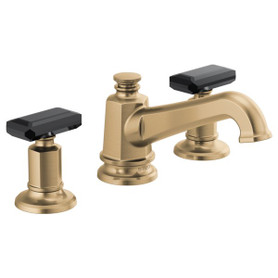 Brizo Invari(R): Widespread Lavatory Faucet with Angled Spout - Less Handles 1.5 GPM
