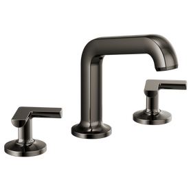 Brizo Kintsu(R): Widespread Lavatory Faucet with Angled Spout - Less Handles