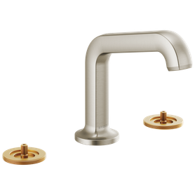 Brizo Kintsu(R): Widespread Lavatory Faucet with Angled Spout - Less Handles 1.5 GPM