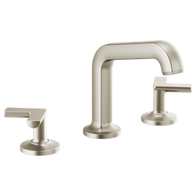 Brizo Kintsu(R): Widespread Lavatory Faucet with Angled Spout - Less Handles 1.5 GPM