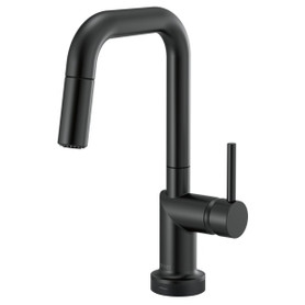 Brizo Odin(R): SmartTouch(R) Pull-Down Prep Kitchen Faucet with Square Spout - Less Handle
