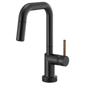 Brizo Odin(R): SmartTouch(R) Pull-Down Prep Kitchen Faucet with Square Spout - Less Handle