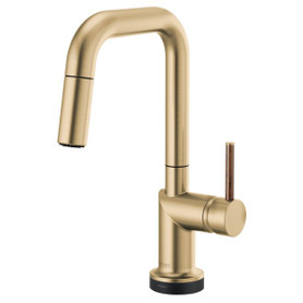 Brizo Odin(R): SmartTouch(R) Pull-Down Prep Kitchen Faucet with Square Spout - Less Handle