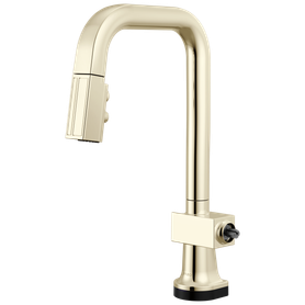 Brizo Frank Lloyd Wright(R): SmartTouch(R) Pull-Down Prep Faucet with Square Spout - Less Handle