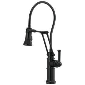 Brizo Artesso(R): Single Handle Articulating Kitchen Faucet with SmartTouch(R) Technology