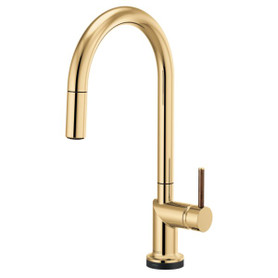 Brizo Odin(R): SmartTouch(R) Pull-Down Kitchen Faucet with Arc Spout - Less Handle