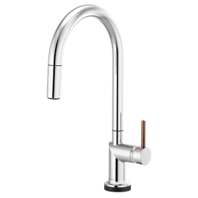 Brizo Odin(R): SmartTouch(R) Pull-Down Kitchen Faucet with Arc Spout - Less Handle