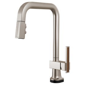 Brizo Frank Lloyd Wright(R): SmartTouch(R) Pull-Down Kitchen Faucet with Square Spout - Less Handle