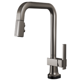 Brizo Frank Lloyd Wright(R): SmartTouch(R) Pull-Down Kitchen Faucet with Square Spout - Less Handle