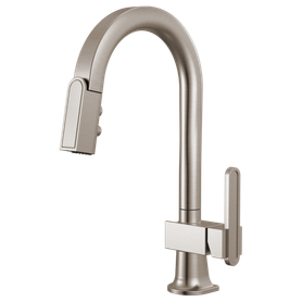 Brizo Frank Lloyd Wright(R): Pull-Down Prep Faucet with Arc Spout - Less Handle