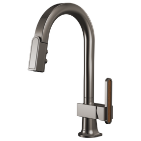 Brizo Frank Lloyd Wright(R): Pull-Down Prep Faucet with Arc Spout - Less Handle